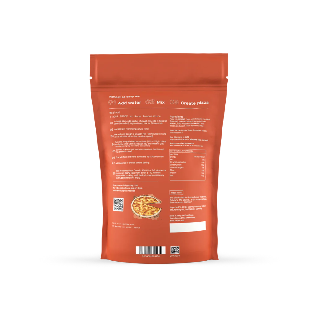 Classic Pizza Dough Mix - Black Box BBQ