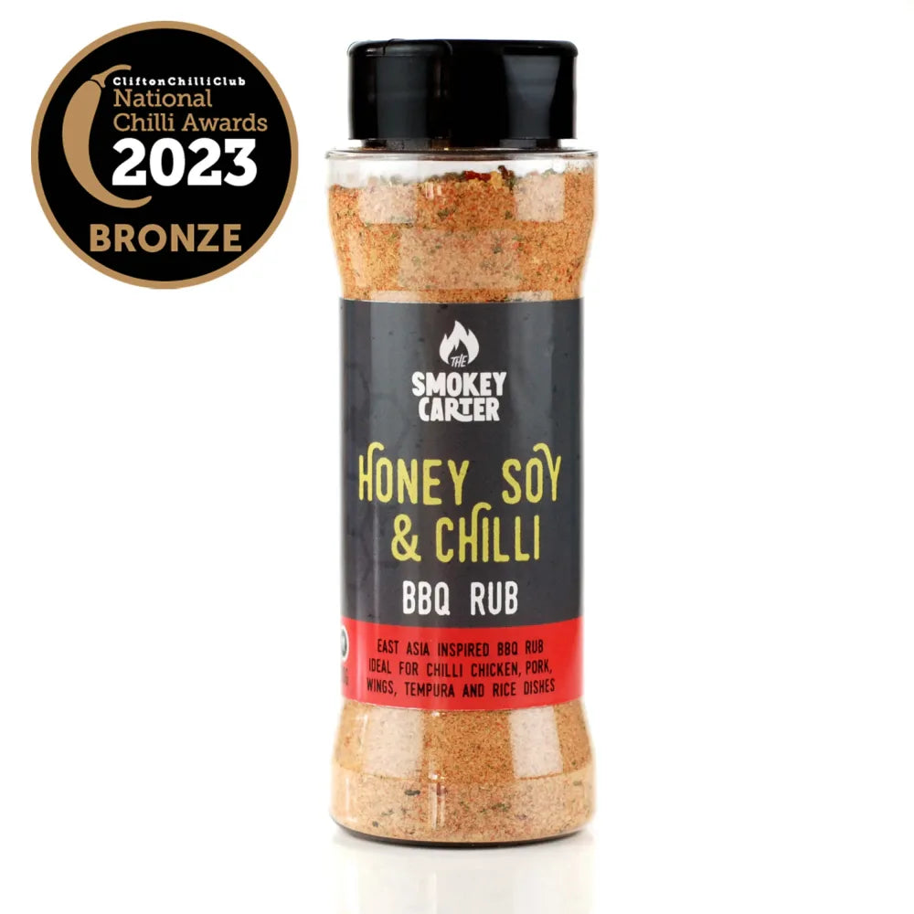 Honey Soy & Chilli BBQ Rub Shaker - Black Box BBQ