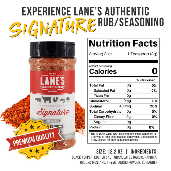 Lane's BBQ - Signature Rub - Black Box BBQ