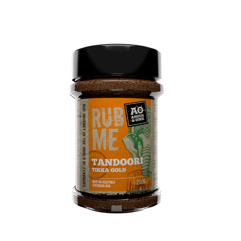 Tikka Gold Tandoori BBQ Rub - Black Box BBQ