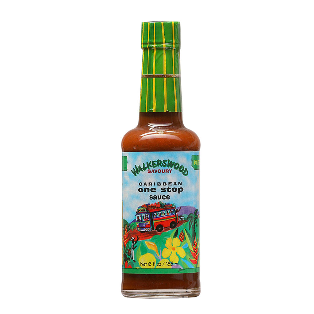 Walkerswood One Stop Savoury Sauce 185ml - Black Box BBQ