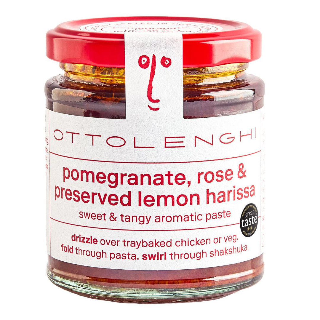 Pomegranate, Rose and Preserved Lemon Harissa - Black Box BBQ