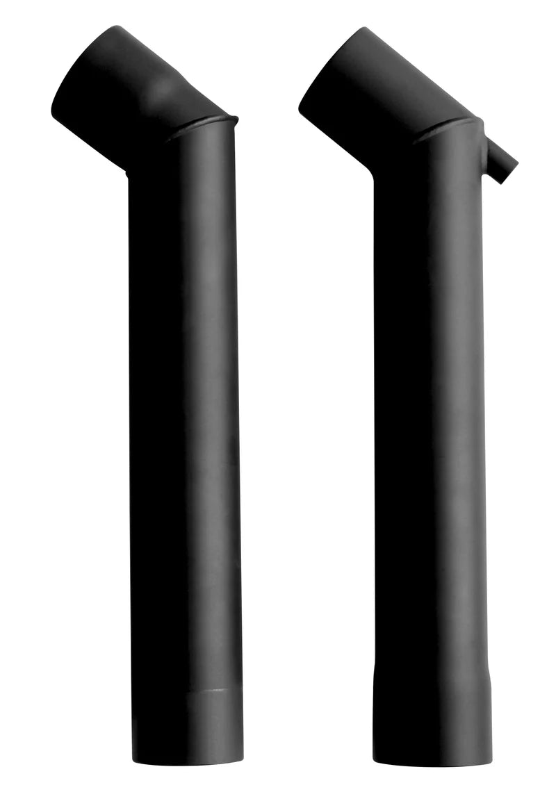 Ozpig Double Offset Chimney Pieces - Black Box BBQ