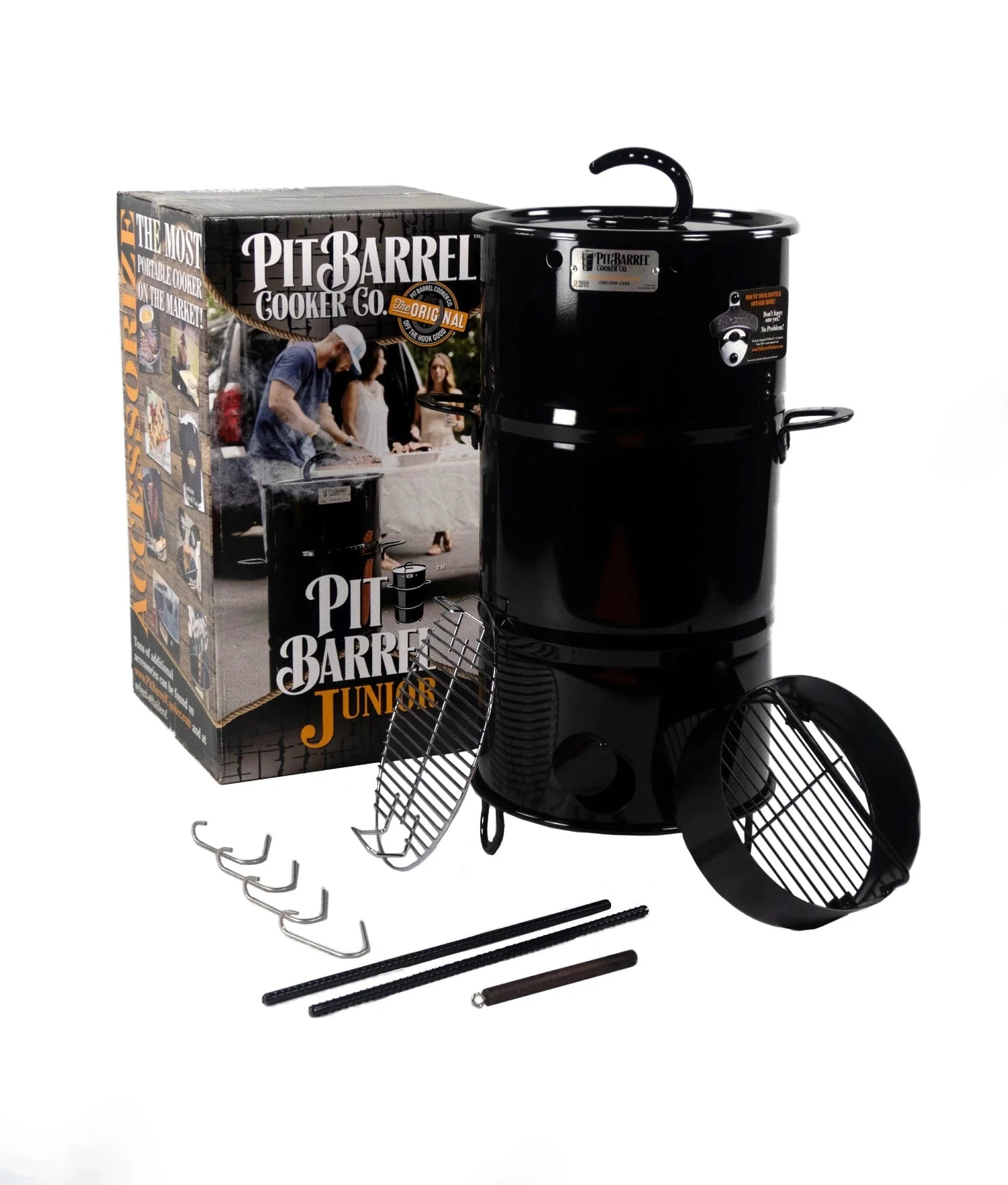 Junior Pit Barrel® Cooker- 14" - Black Box BBQ