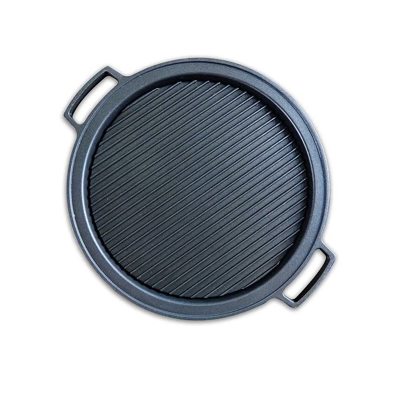 GRLLR Plate for Duo Round- Large - Black Box BBQ