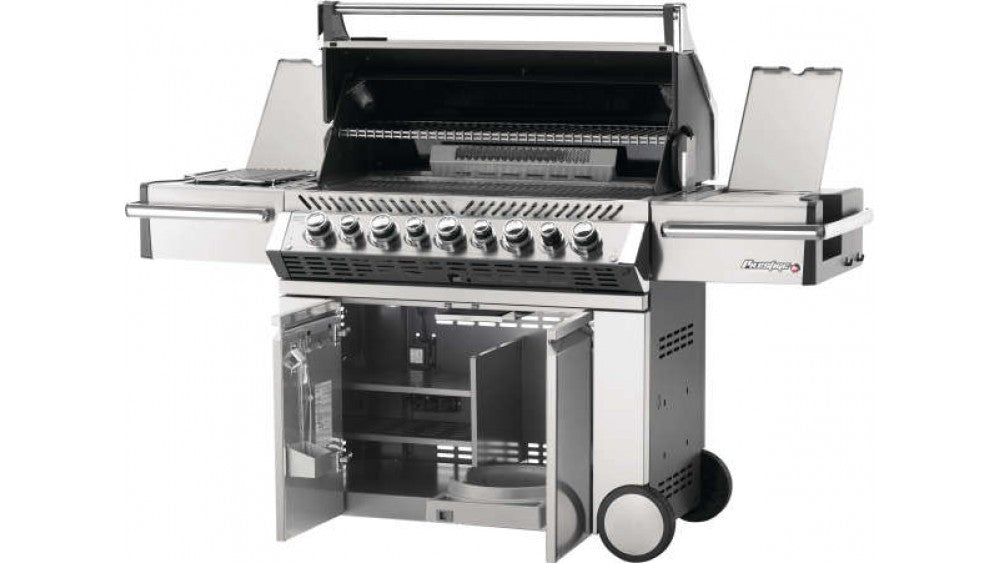 Napoleon Prestige PRO665 Gas BBQ + Free Rotisserie & Cover - Black Box BBQ