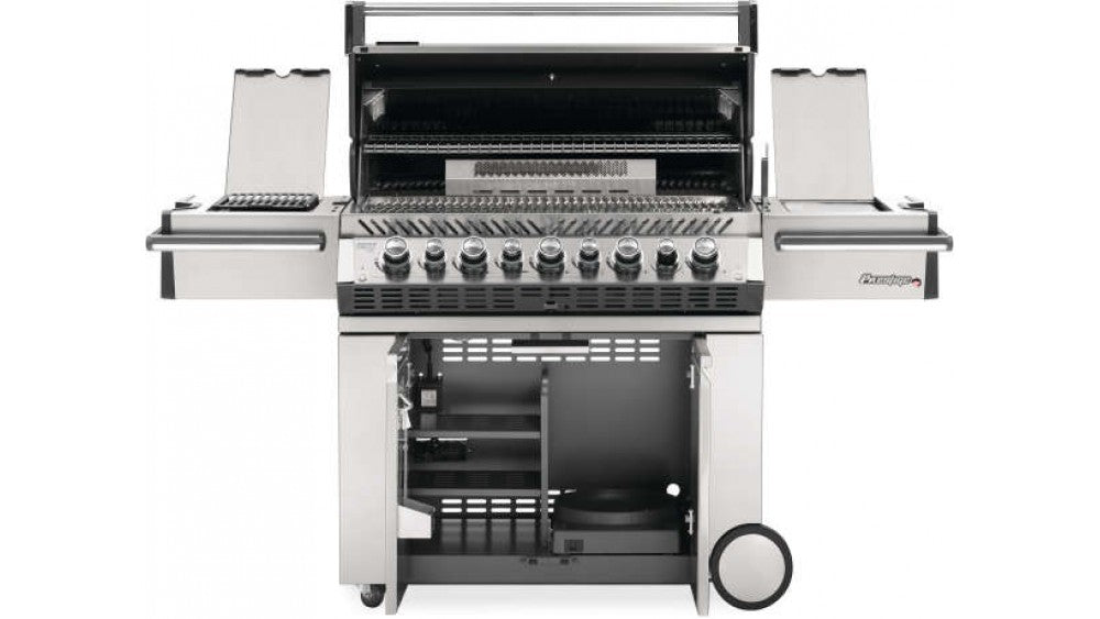 Napoleon Prestige PRO665 Gas BBQ + Free Rotisserie & Cover - Black Box BBQ