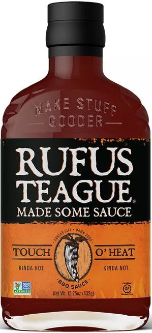 Rufus Teague Touch O' Heat BBQ Sauce - Black Box BBQ