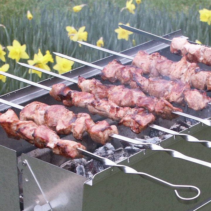 THÜROS Shish Kebab Skewer Set - Black Box BBQ