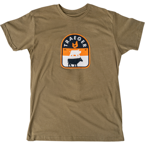 Traeger Animal Stack T-Shirt - Black Box BBQ