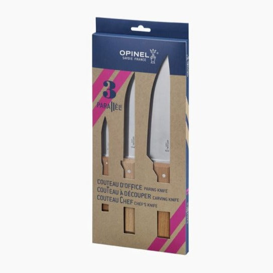 Opinel Parallele Trio Set - Black Box BBQ