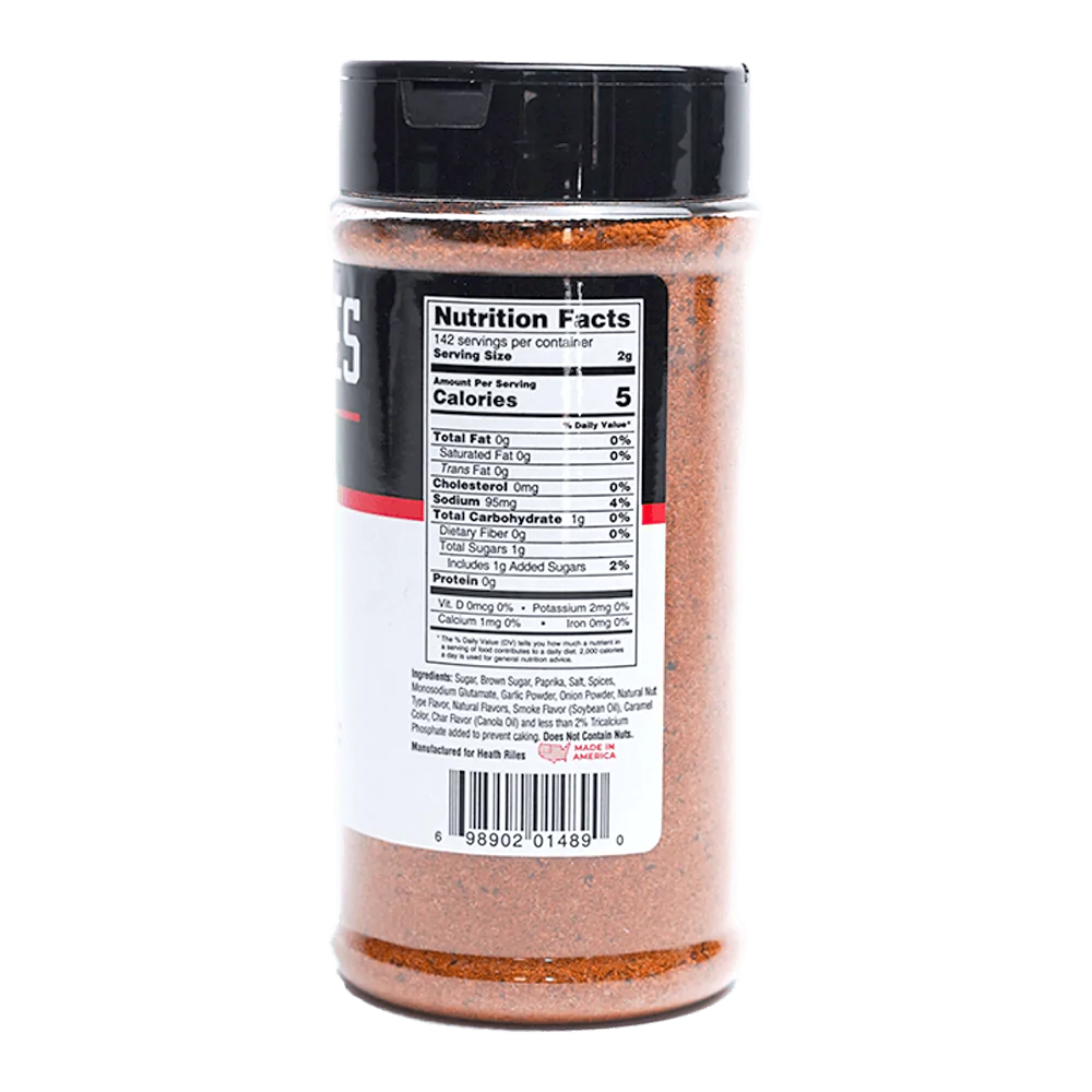 Heath Riles BBQ Pecan Rub - 16oz - Black Box BBQ