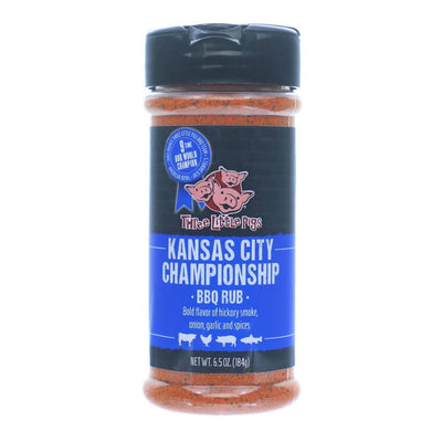 Three Little Pigs Kansas City Championship BBQ Rub - 184g - Black Box BBQ