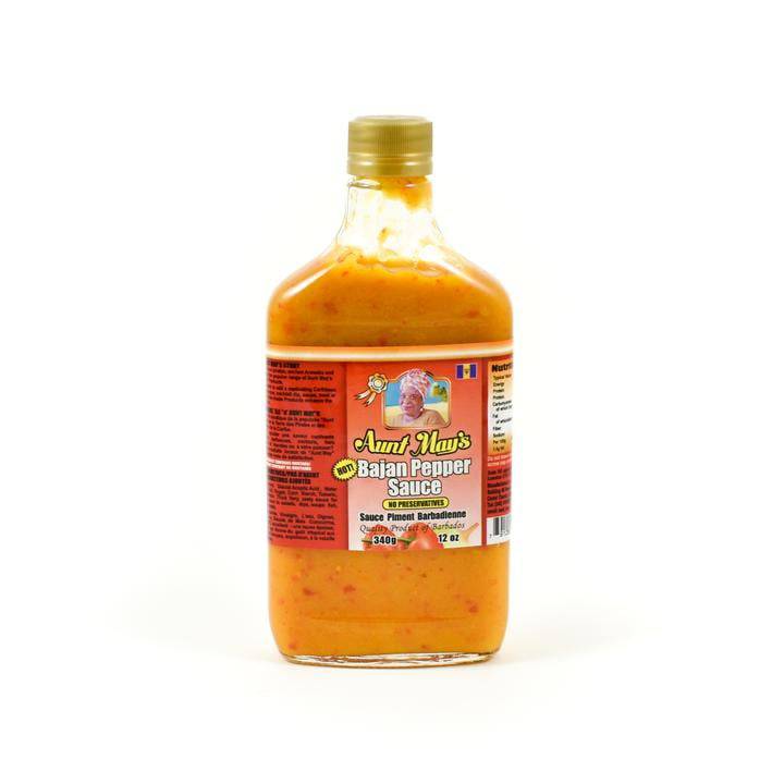Aunt May's Bajan Pepper Sauce 340g - Black Box BBQ