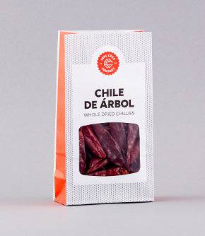 De Arbol Chillies 20G - Black Box BBQ