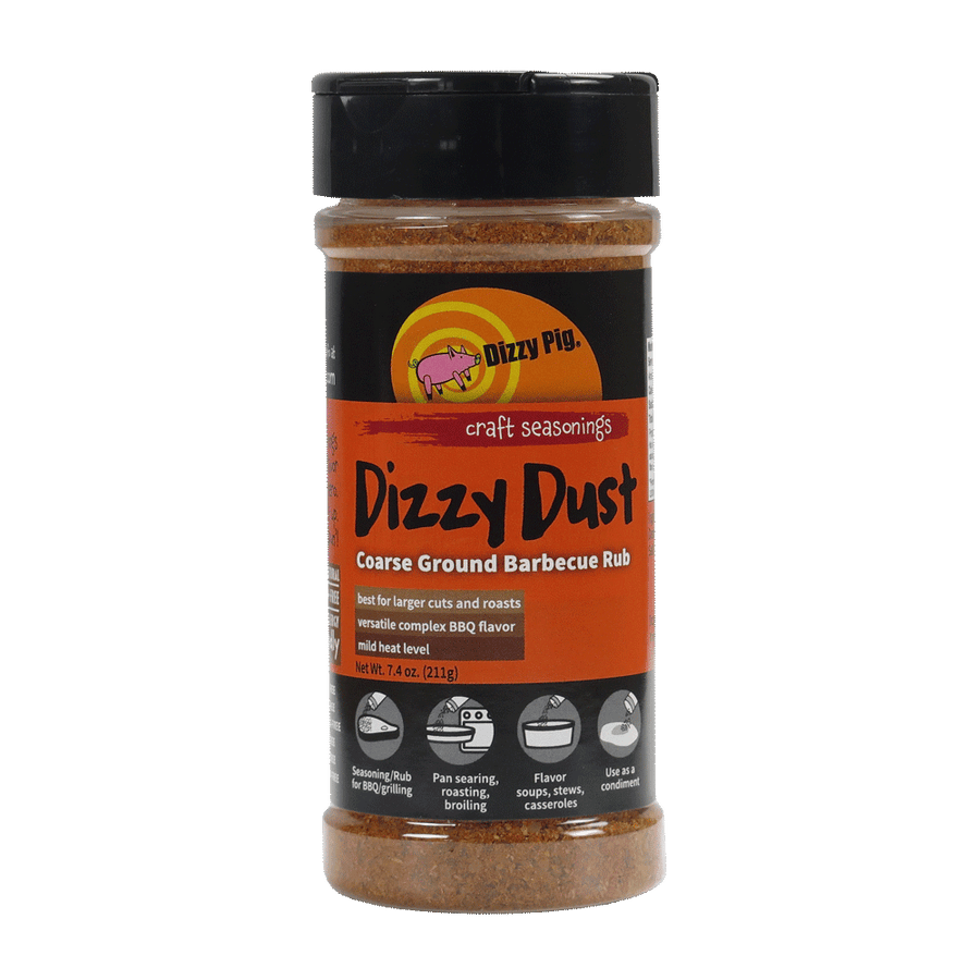 Dizzy Pig BBQ Dizzy Dust Course Rub - 211g - Black Box BBQ