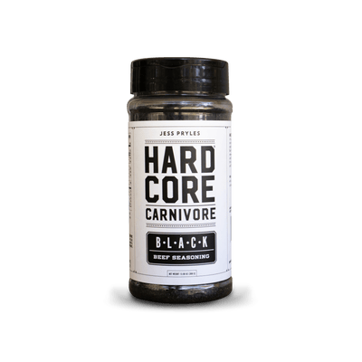 Hardcore Carnivore Black BBQ Rub - 368g - Black Box BBQ