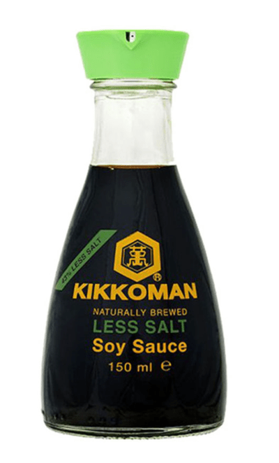 Kikkoman Soy Sauce - Less Salt (150ml) - Black Box BBQ