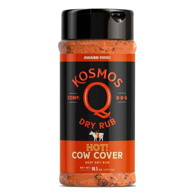 Kosmos Q Cow Cover Hot BBQ Rub - 297g - Black Box BBQ