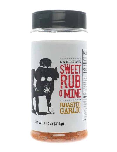Lambert's Sweet Rub O' Mine Roasted Garlic BBQ Rub - 318g - Black Box BBQ