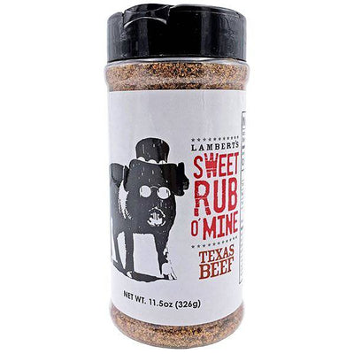 Lambert's Sweet Rub O' Mine Texas Beef BBQ Rub - 326g - Black Box BBQ