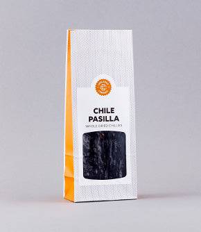 Pasilla Chillies 50G - Black Box BBQ