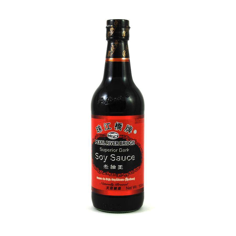 Pearl River Bridge Dark Soy Sauce 500ml - Black Box BBQ