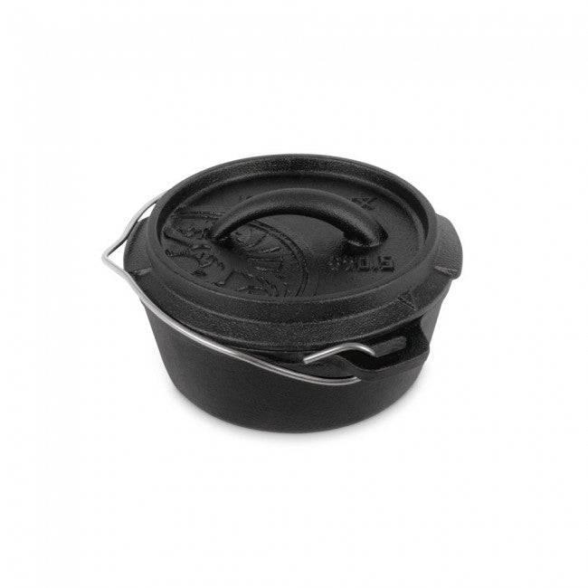Petromax Dutch Oven FT0.5-T (Flat Base) - Black Box BBQ