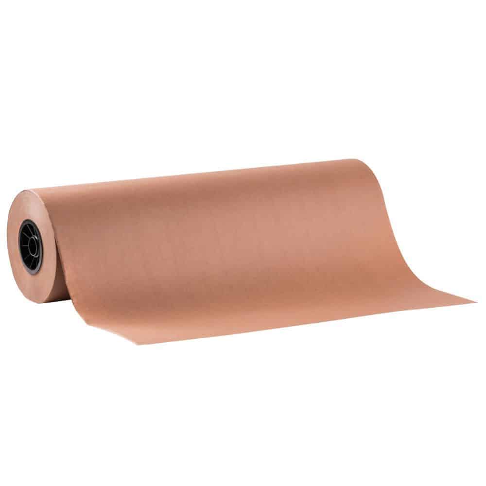 Plain/Peach Butchers Paper Roll - 750mm x 50m - Black Box BBQ