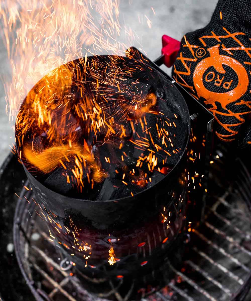 ProQ Charcoal Chimney Starter - Black Box BBQ