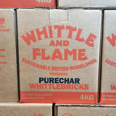 Purechar Whittlebricks 4KG - Black Box BBQ