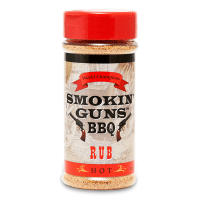 Smokin' Guns BBQ Hot Rub - 198g - Black Box BBQ