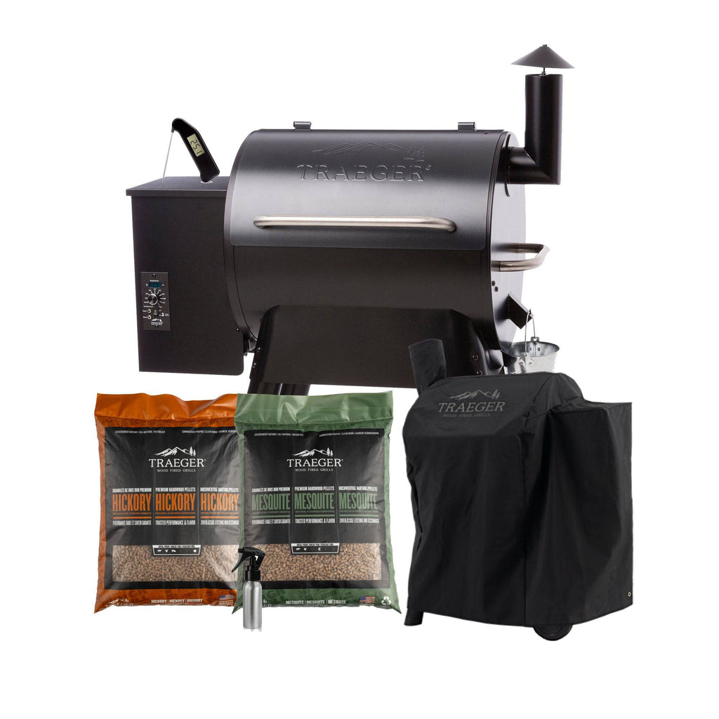 Traeger Pro Series 22 Wood Pellet Grill Bronze 