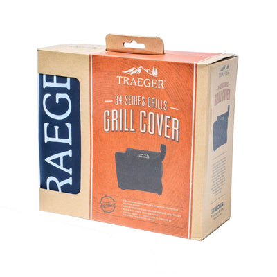 Traeger Pro 34 Series Full Length Grill Cover - Black Box BBQ
