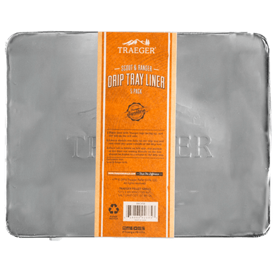 Traeger Ranger Drip Tray Liner 5 Pack - Black Box BBQ