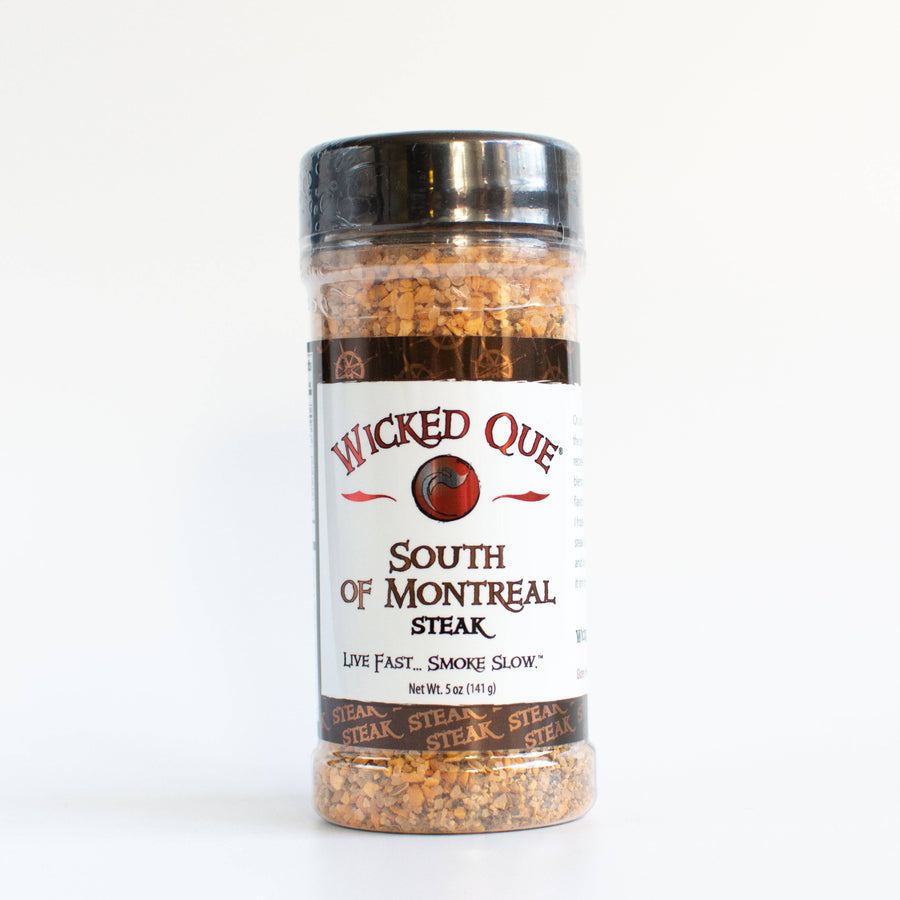Wicked Que South of Montreal Canadian Steakhouse Rub - 141g - Black Box BBQ